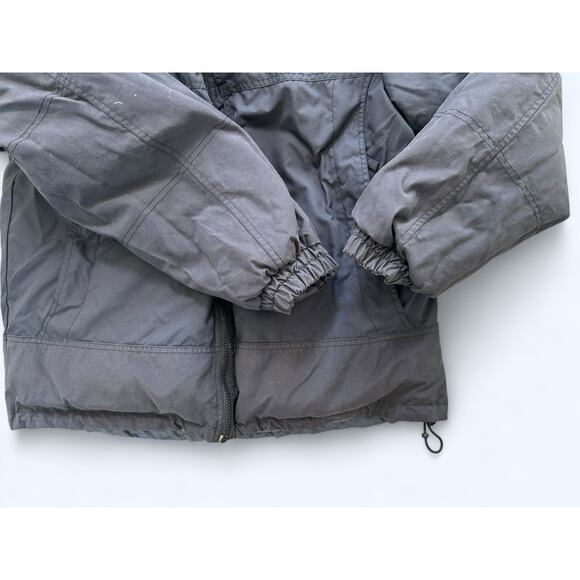 Vintage 90s Y2K Bear USA Mens Down Reversible Puffer Coat M Extreme Cold Weather - Picture 2 of 14